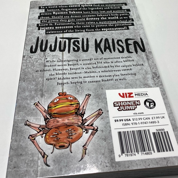Jujutsu Kaisen Manga Volume 4 - Picture 2 of 3